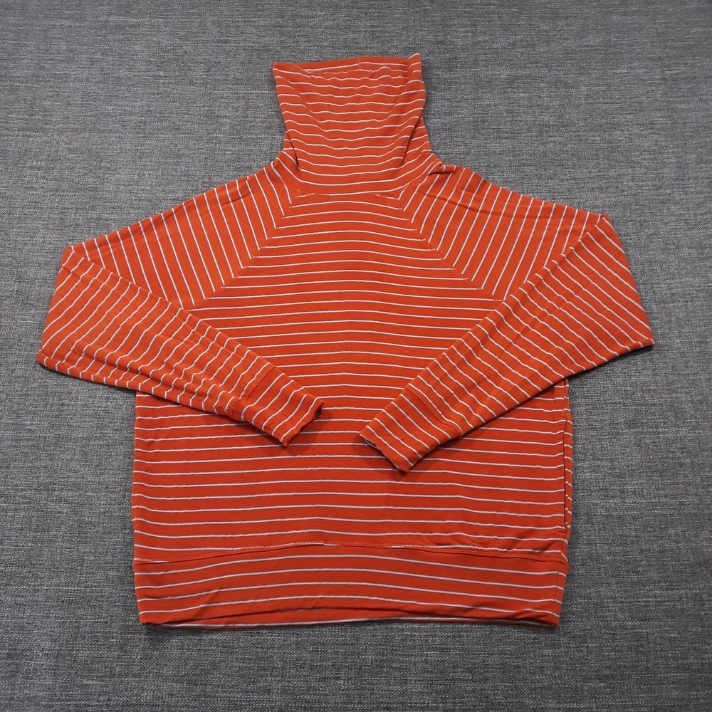 PrAna Athletic Sweatshirt Womens Size Small Burnt Orange Casual Outdoor Soft